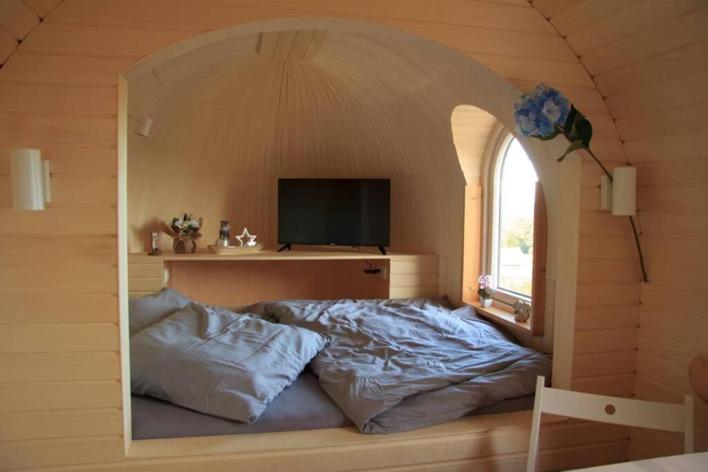Schmidis Igluhuts Im Pfaffenwinkel - Tiny House 1 Apartment Apfeldorf Exterior photo